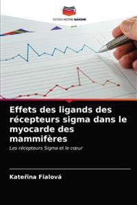 Effets des ligands des récepteurs sigma dans le myocarde des mammifères
