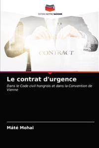 Le contrat d'urgence