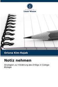 Notiz nehmen