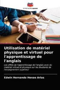 Utilisation de matériel physique et virtuel pour l'apprentissage de l'anglais