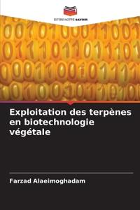 Exploitation des terpènes en biotechnologie végétale