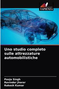Uno studio completo sulle attrezzature automobilistiche
