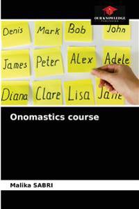 Onomastics course