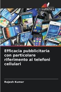 Efficacia pubblicitaria con particolare riferimento ai telefoni cellulari
