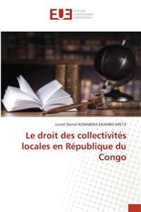 Le droit des collectivités locales en République du Congo