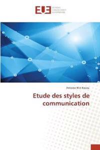 Etude des styles de communication