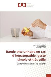 Bandelette urinaire en cas d'hépatopathie