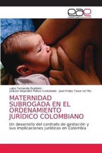 Maternidad Subrogada En El Ordenamiento Jurídico Colombiano