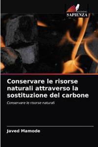 Conservare le risorse naturali attraverso la sostituzione del carbone