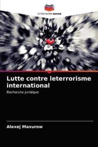 Lutte contre leterrorisme international