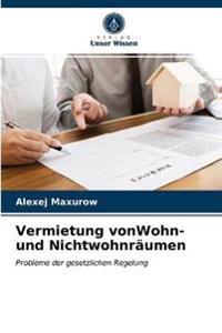 Vermietung vonWohn- und Nichtwohnräumen