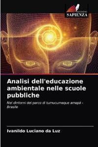 Analisi dell'educazione ambientale nelle scuole pubbliche