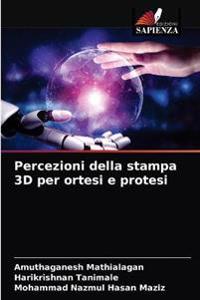Percezioni della stampa 3D per ortesi e protesi