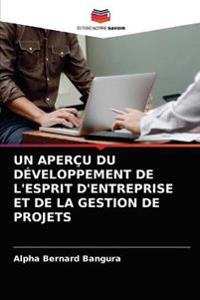 Un Aperçu Du Développement de l'Esprit d'Entreprise Et de la Gestion de Projets