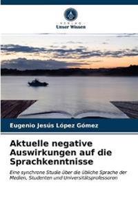 Aktuelle negative Auswirkungen auf die Sprachkenntnisse