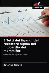 Effetti dei ligandi del recettore sigma nel miocardio dei mammiferi