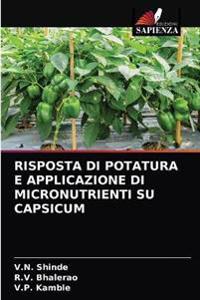 Risposta Di Potatura E Applicazione Di Micronutrienti Su Capsicum