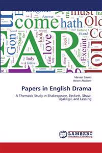 Papers in English Drama