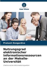 Nutzungsgrad elektronischer Informationsressourcen an der Mekelle-Universität