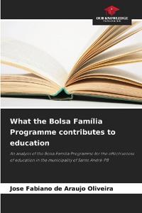 What the Bolsa Família Programme contributes to education
