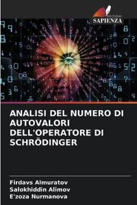 Analisi del Numero Di Autovalori Dell'operatore Di Schrödinger