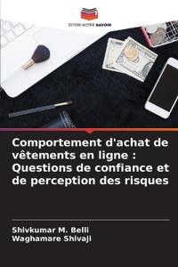 Comportement d'achat de vêtements en ligne