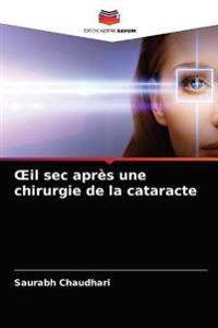 OEil sec après une chirurgie de la cataracte