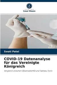 COVID-19 Datenanalyse für das Vereinigte Königreich