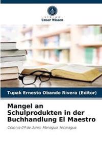 Mangel an Schulprodukten in der Buchhandlung El Maestro