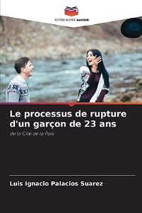 Le processus de rupture d'un garçon de 23 ans