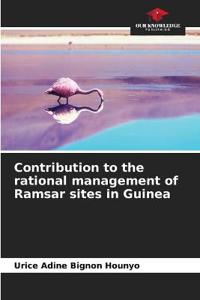 Contribution to the rational management of Ramsar sites in Guinea