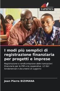 I modi più semplici di registrazione finanziaria per progetti e imprese