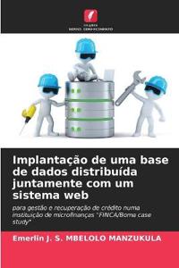 Implantação de uma base de dados distribuída juntamente com um sistema web