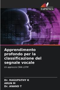 Apprendimento profondo per la classificazione del segnale vocale