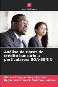 Análise de riscos de crédito bancário a particulares