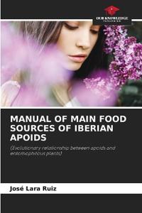 Manual of Main Food Sources of Iberian Apoids