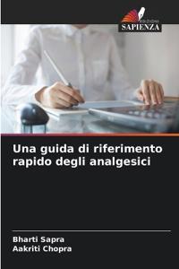 Una guida di riferimento rapido degli analgesici