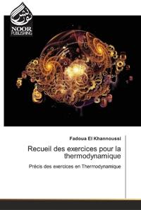 Recueil des exercices pour la thermodynamique
