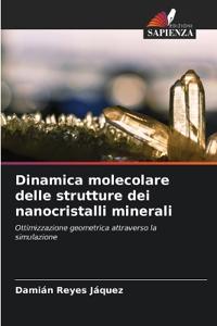 Dinamica molecolare delle strutture dei nanocristalli minerali