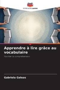 Apprendre à lire grâce au vocabulaire