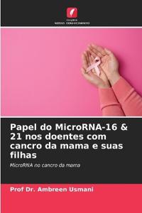 Papel do MicroRNA-16 & 21 nos doentes com cancro da mama e suas filhas