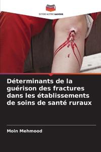 Déterminants de la guérison des fractures dans les établissements de soins de santé ruraux