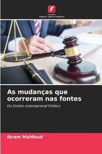 As mudanças que ocorreram nas fontes