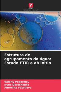 Estrutura de agrupamento da água