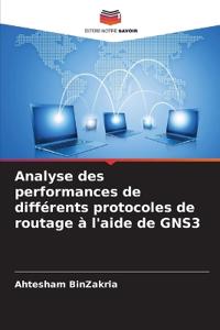 Analyse des performances de diff?rents protocoles de routage ? l'aide de GNS3
