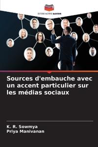Sources d'embauche avec un accent particulier sur les médias sociaux