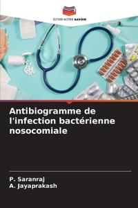 Antibiogramme de l'infection bactérienne nosocomiale