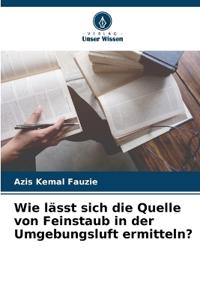 Wie lässt sich die Quelle von Feinstaub in der Umgebungsluft ermitteln?
