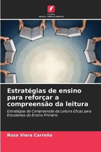 Estratégias de ensino para reforçar a compreensão da leitura