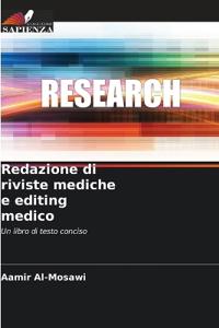 Redazione di riviste mediche e editing medico